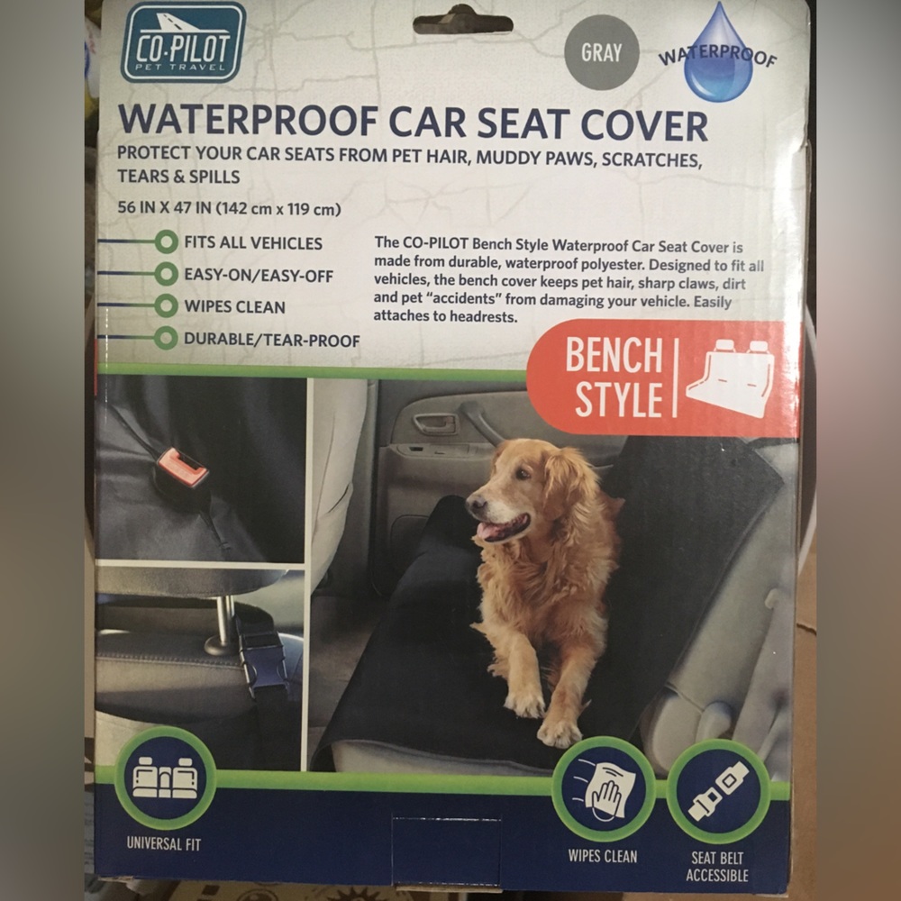 Co-Pilot waterproof seat cover